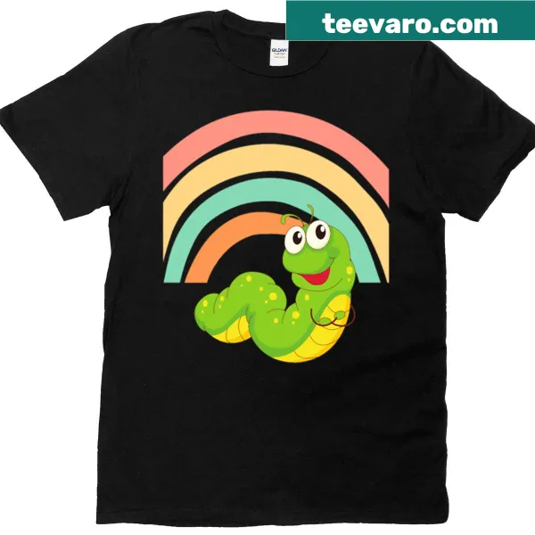 Cute T-shirt featuring the Very Hungry Caterpillar character.