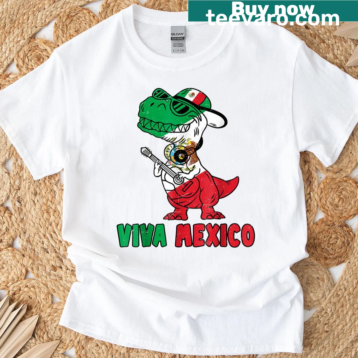Kids T-shirt featuring funny dance character for Independence Day — on a men's t-shirt