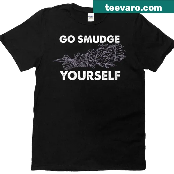 Humorous sage design t-shirt with playful text