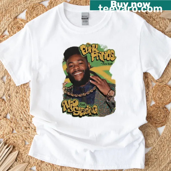 T-shirt featuring graphic of Aljamain Sterling, The Funk Prince