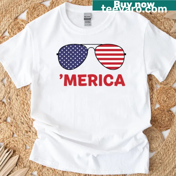 Patriotic toddler T-shirt featuring the American flag
