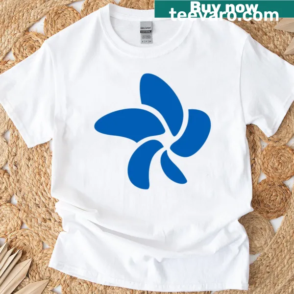 Propeller-themed T-shirt showcasing aviation design