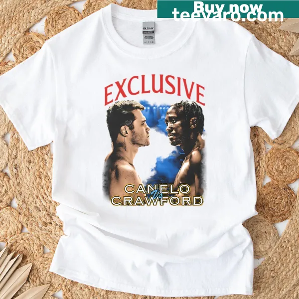 Exclusive tee commemorating Canelo Alvarez vs Terence Crawford fight