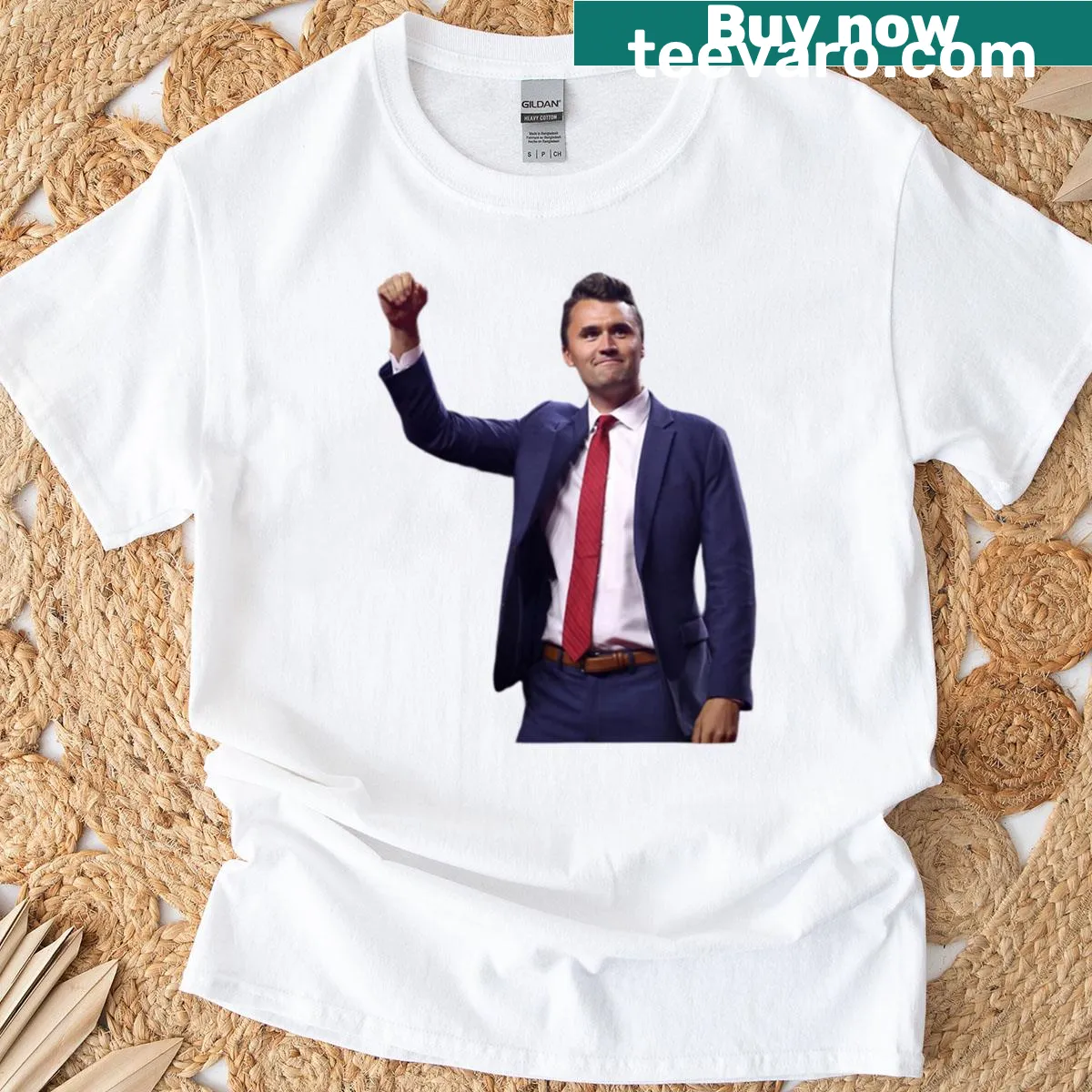 T-shirt honoring loved ones with the phrase 'In Loving Memory' — on a men's t-shirt