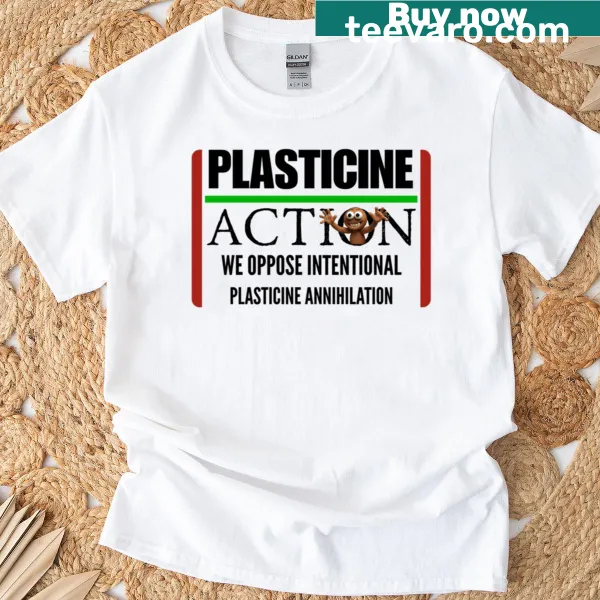 T-shirt with anti-AI graphic for tech critics