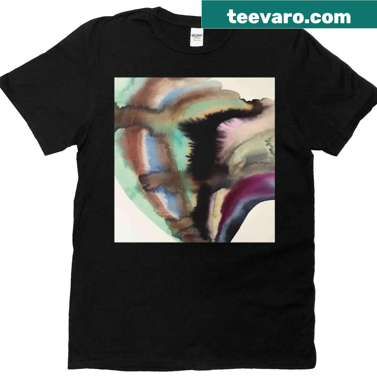 T-shirt featuring bold typography dedicated to a pop singer. — on a men's t-shirt