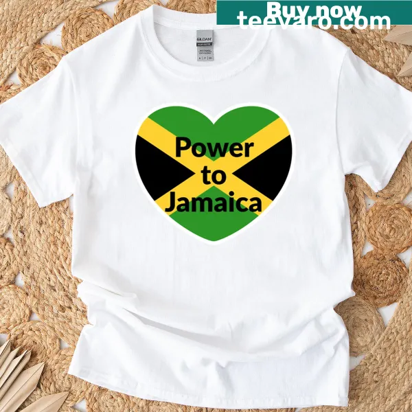 T-shirt promoting Jamaica Labour Party with bold text
