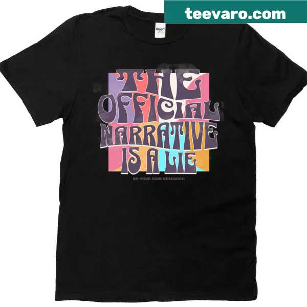 Graphic t-shirt featuring retro conspiracy theories