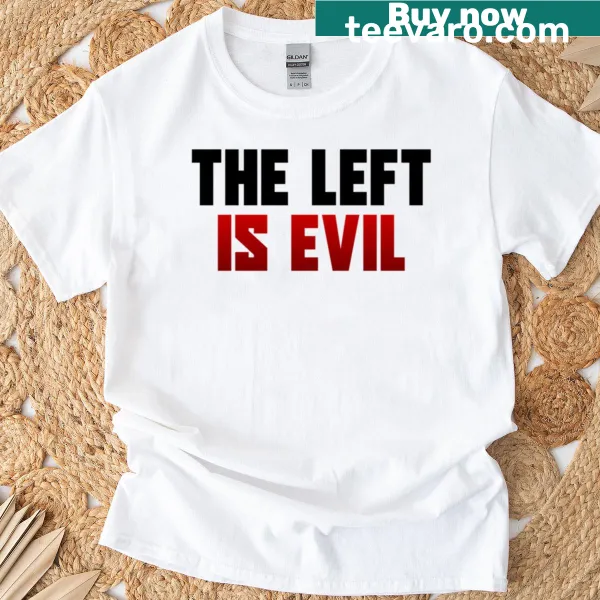 Bold typography T-shirt with a political statement