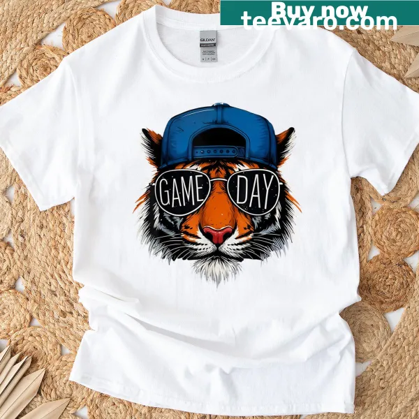 Vintage distressed t-shirt featuring retro name design for Tigers