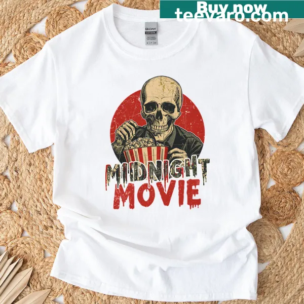 Vintage film buff t-shirt celebrating grindhouse cinema