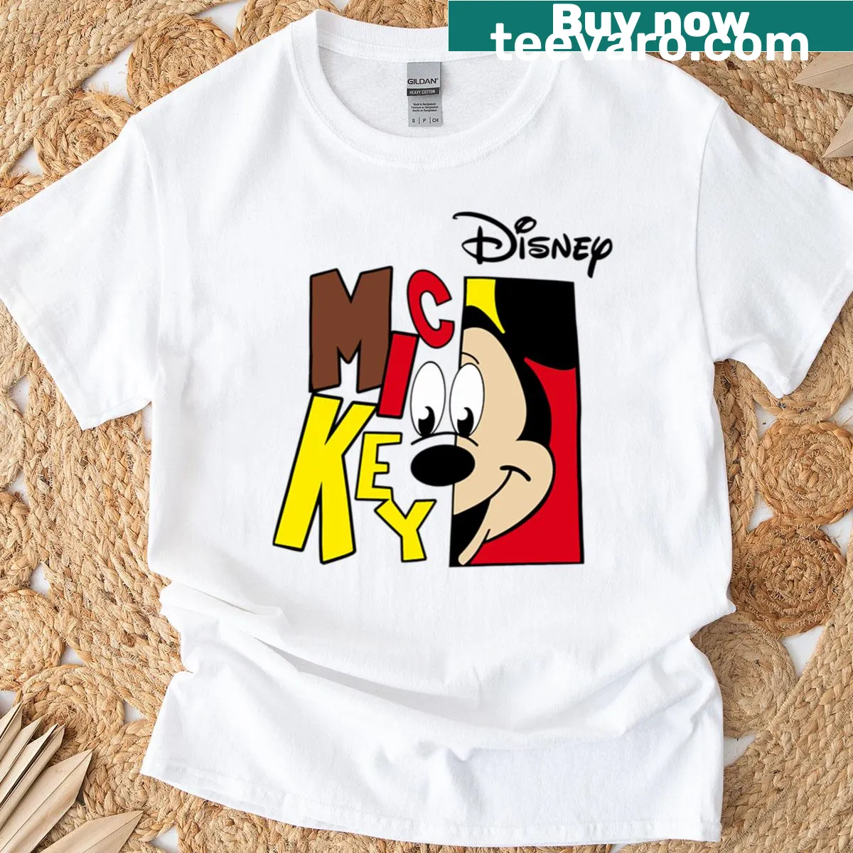Whimsical illustration of a cheery character reminiscent of classic tales. — on a men's t-shirt