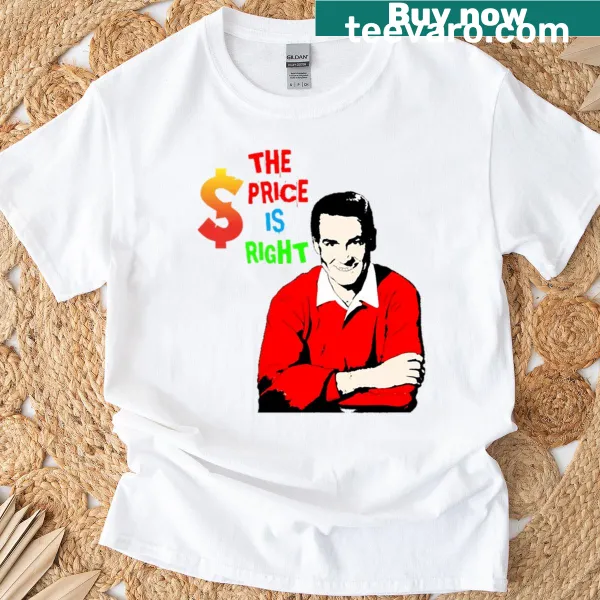 Classic Bob Barker tribute t-shirt with text