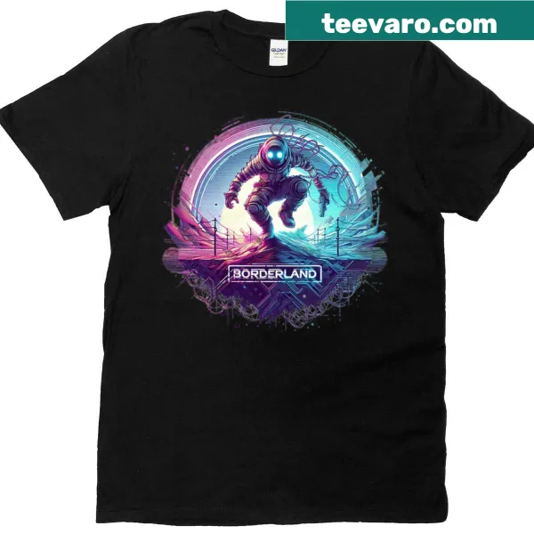 Border Chaos logo graphic on a casual t-shirt