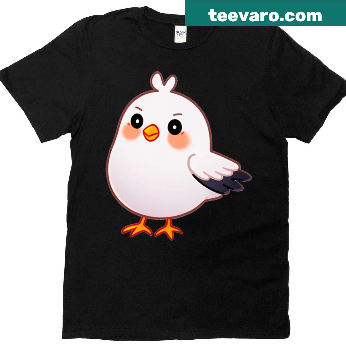 Illustration of Corven Brightfeather in an elegant pose — on a men's t-shirt