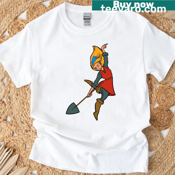 Cadence with shovel from Crypt Of The Necrodancer game T-shirt