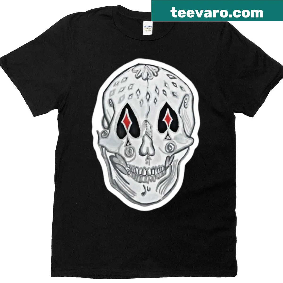 T-shirt with a phrase about death and the end of the game — on a men's t-shirt