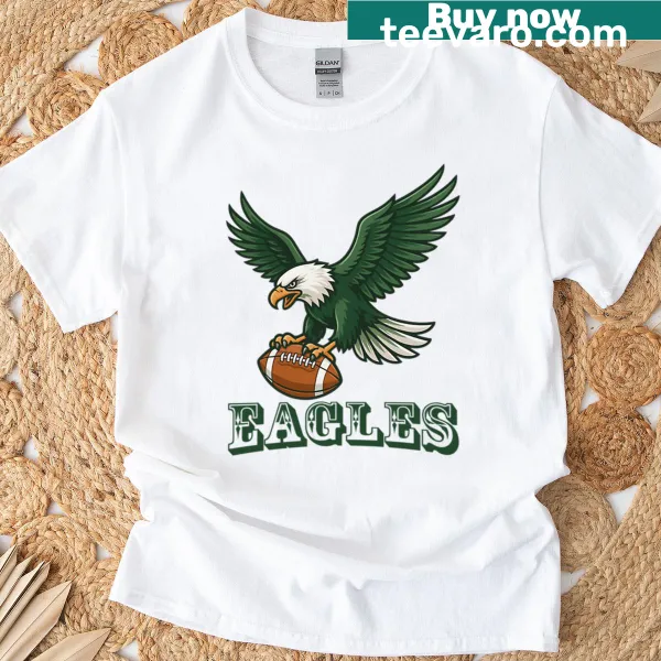 Illustrative Eagles-themed T-shirt for game day fans