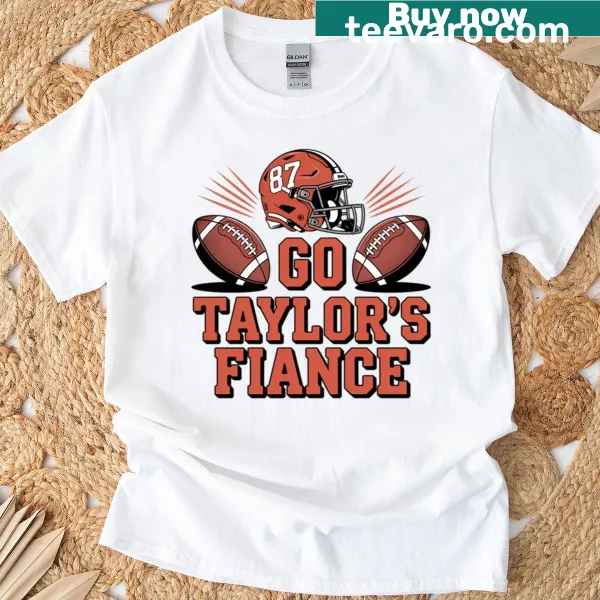 Funny game day t-shirt for Swifties with a football theme