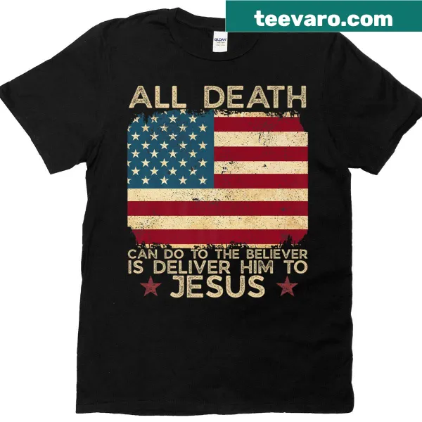 Funny text about freedom in a religious context on t-shirt