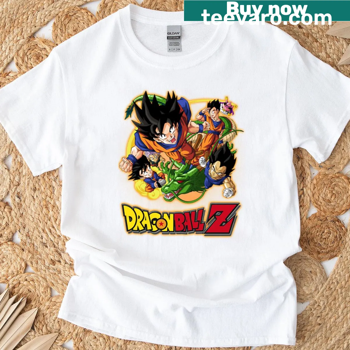 T-shirt featuring a phrase about anime's impact on power battles — on a men's t-shirt