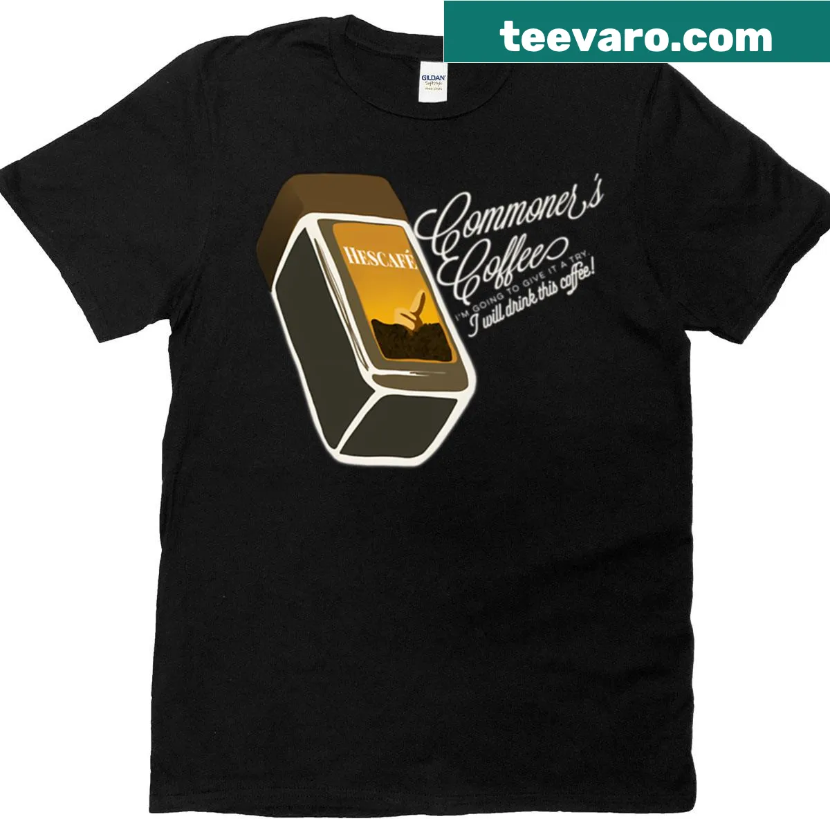 Inspirational T-shirt with the phrase 'I'm Going To Give It A Try' — on a men's t-shirt