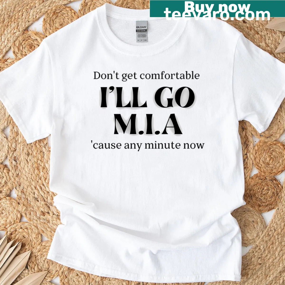 Inspirational Kpop Quote T-shirt featuring Katseye Mia design — on a men's t-shirt