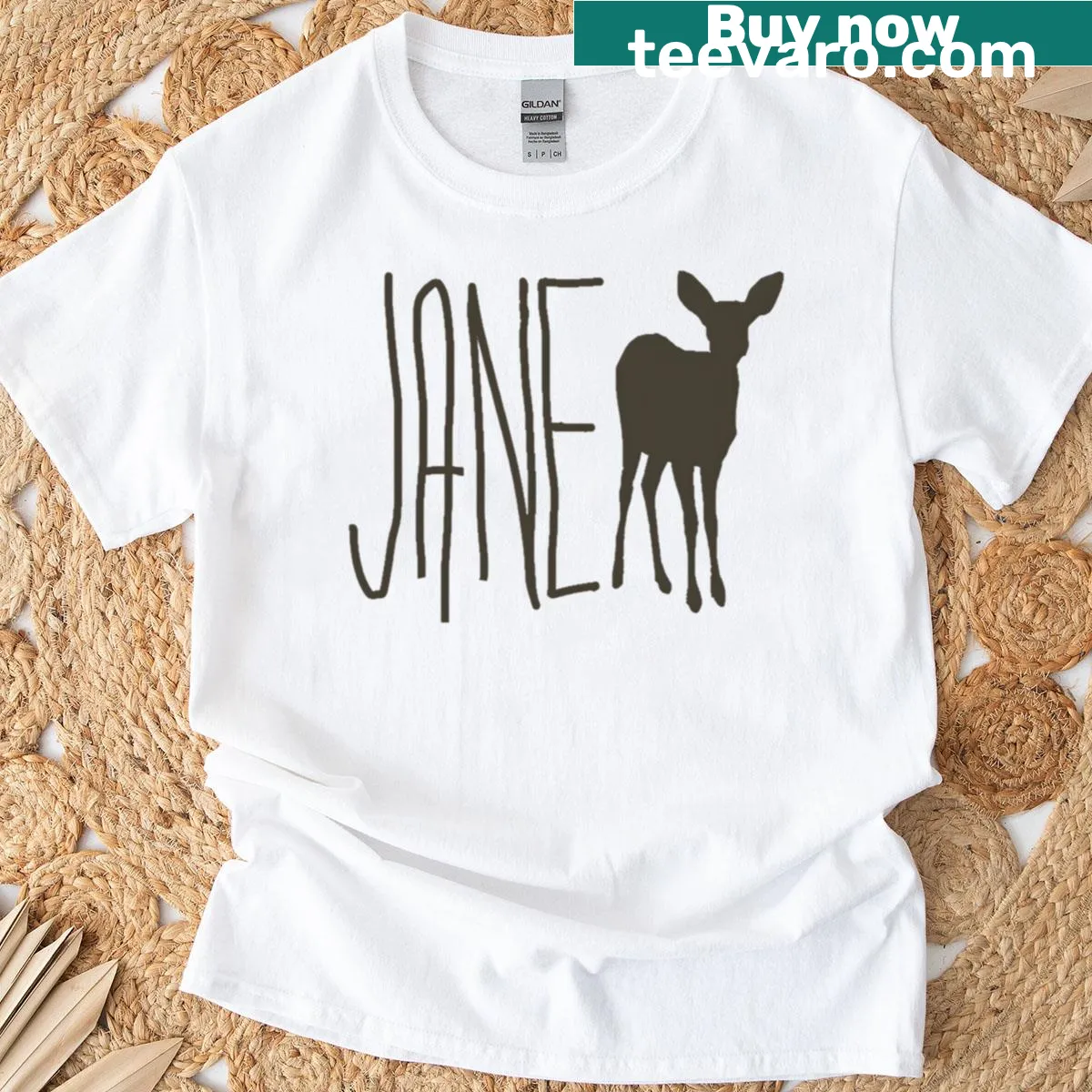 T-shirt featuring Max and Jane Doe from Life Is Strange game — on a men's t-shirt