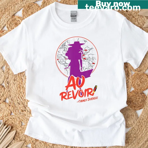 Illustrative detective-themed T-shirt with trench coat and hat design