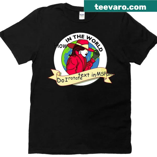 T-shirt featuring an illustration of a detective trench coat and hat