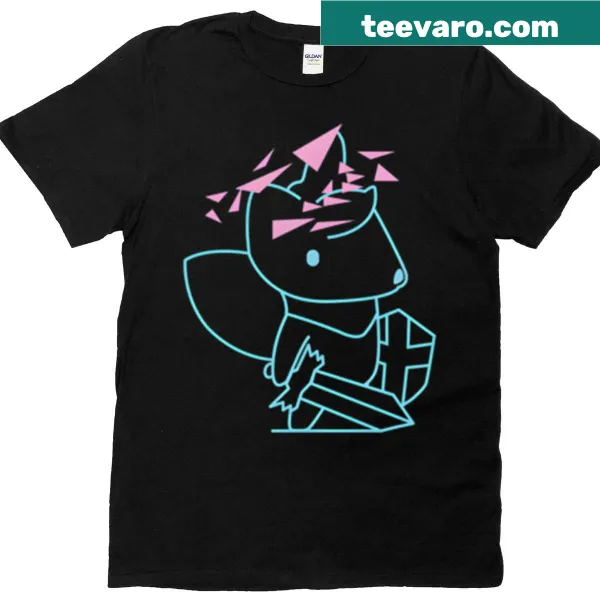 T-shirt featuring tunic-inspired fan art