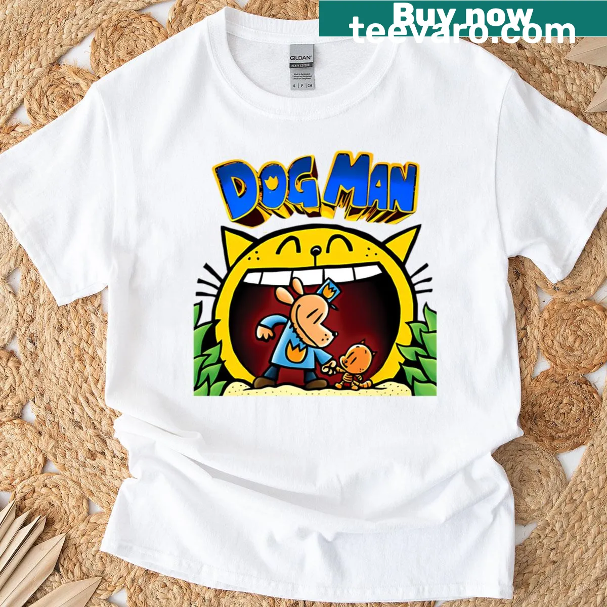 Funny adventure-themed graphic design on a kids T-shirt — on a men's t-shirt