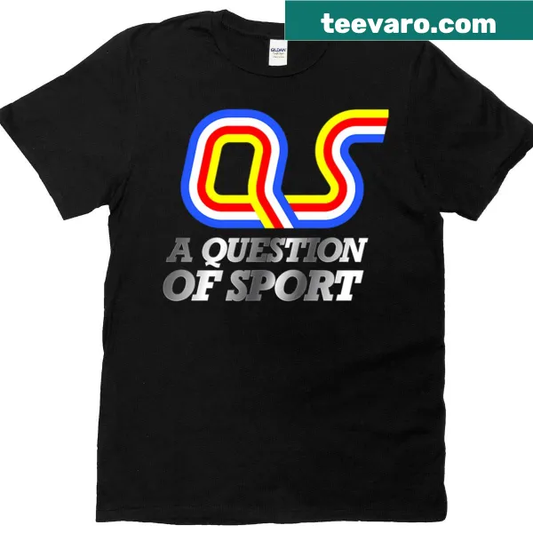 Funny sports-themed t-shirt with playful typography