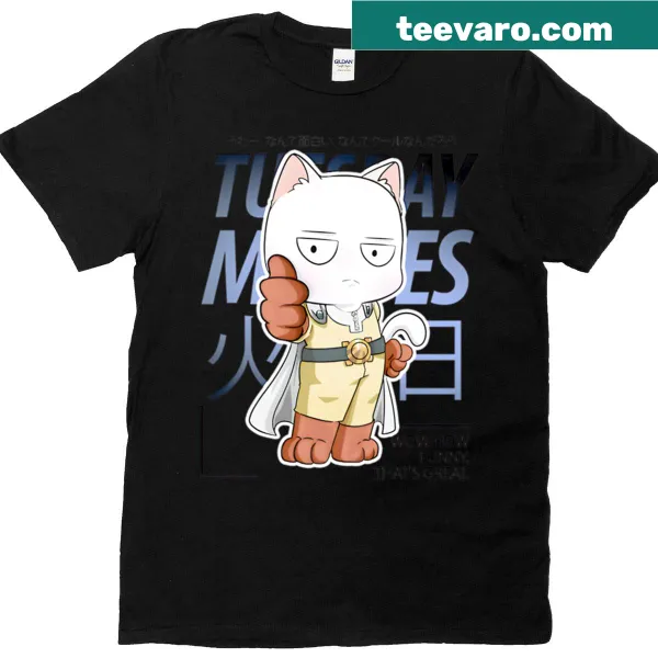 Cute superhero cat design for cat lovers T-shirt