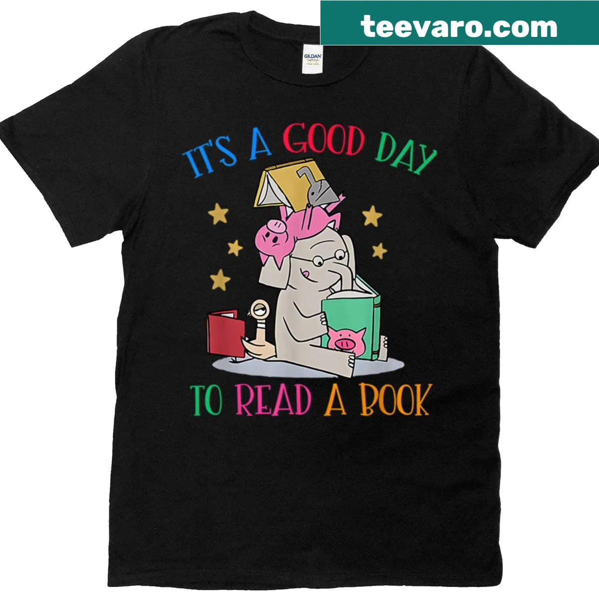 Vintage-style cartoon book movies graphic on a kids T-shirt — on a men's t-shirt