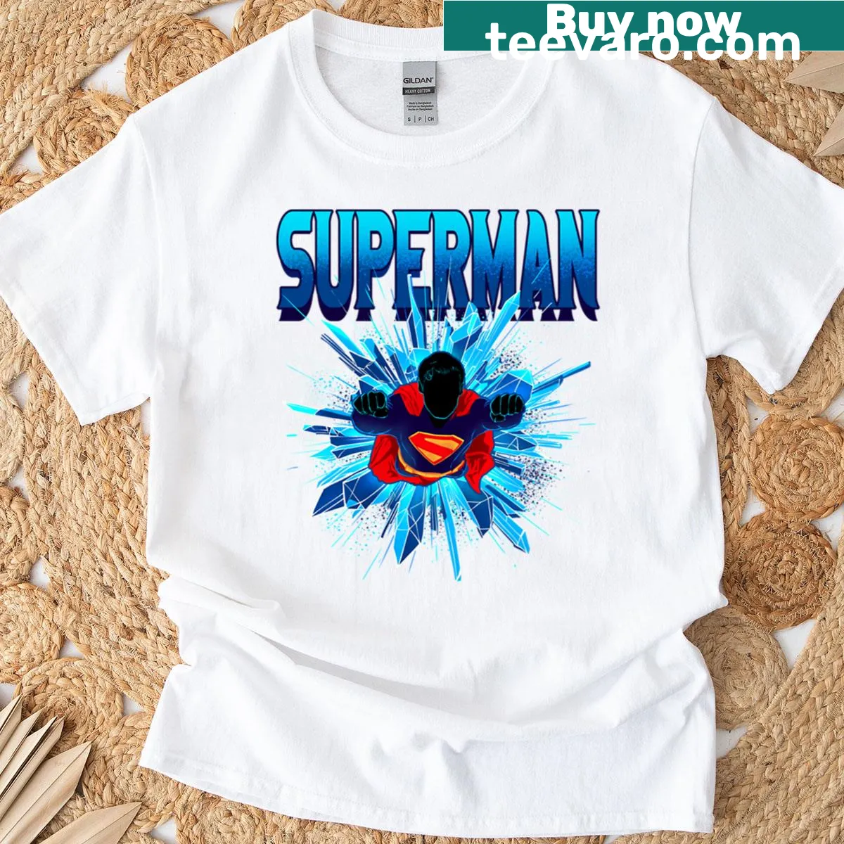 Funny T-shirt referencing Clark Kent with 2025 text — on a men's t-shirt