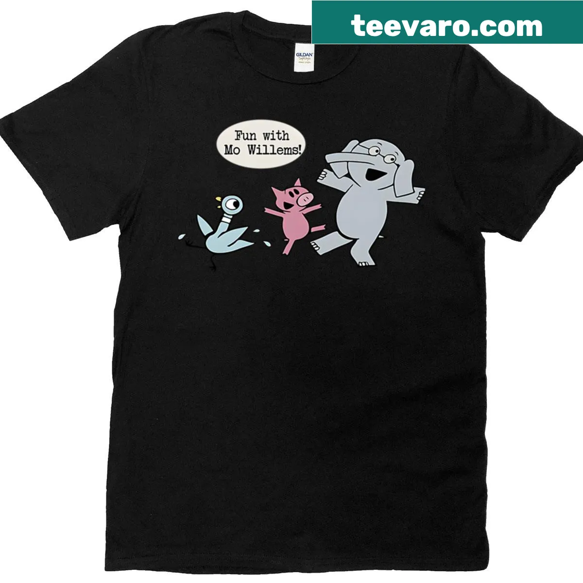Funny comic movies logo graphic for kids — on a men's t-shirt