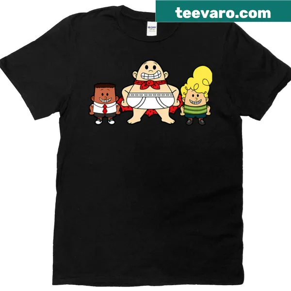 Retro comic strip superhero graphic on T-shirt