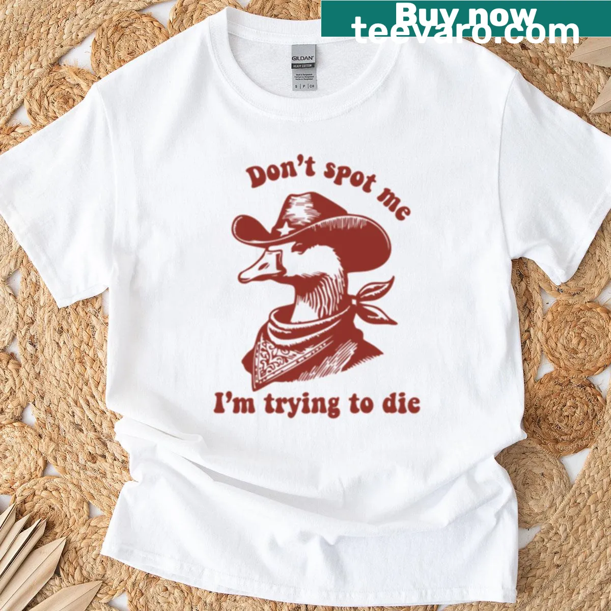 Funny graphic T-shirt with the text 'Dont Spot Me I Am Trying To Die' prominently displayed — on a men's t-shirt