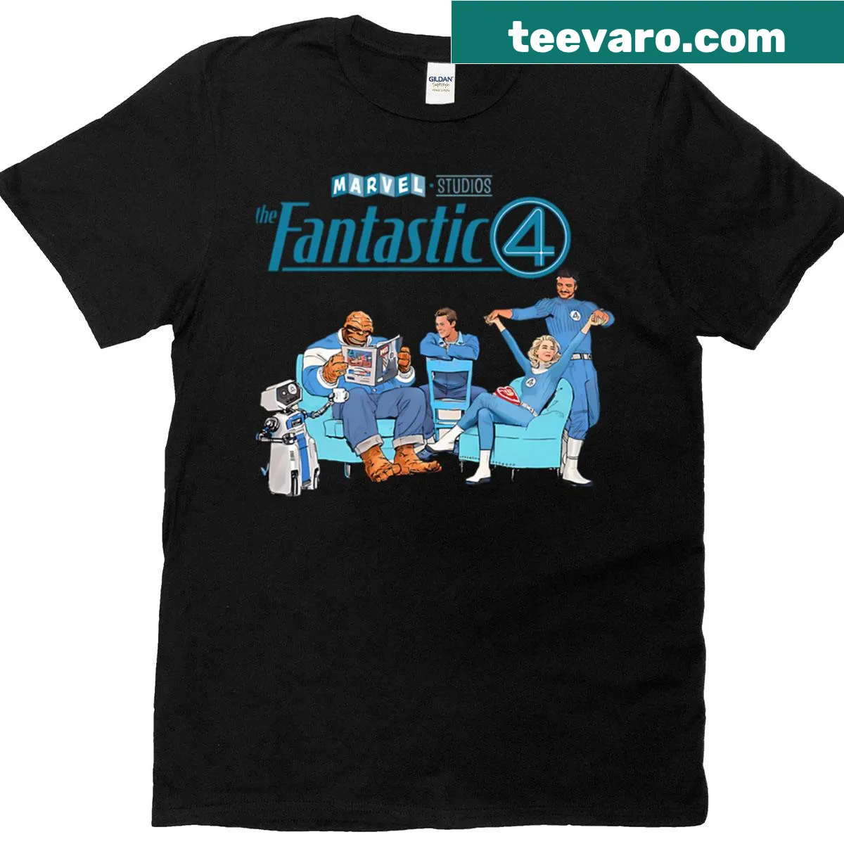 Oversized T-shirt featuring Pedro Pascal-themed fan art — on a men's t-shirt