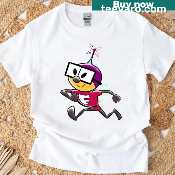 Vintage-style cartoon T-shirt illustrating a sarcastic superhero dad concept