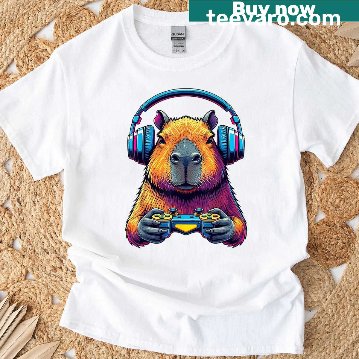 Youthful T-shirt design made for boys and girls — on a men's t-shirt