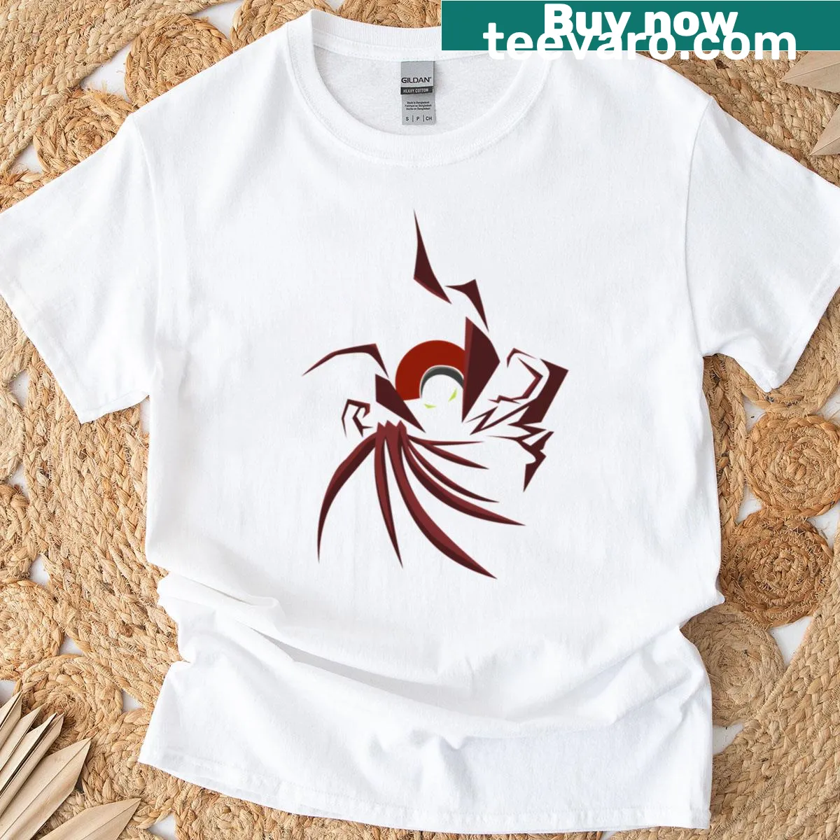 T-shirt featuring the logo from Hellspawn The Animated Series. — on a men's t-shirt