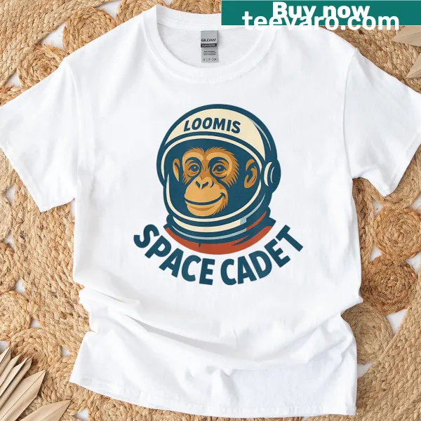 Illustration of a whimsical space cadet in a cosmic setting.