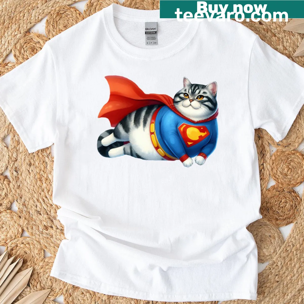 Funny T-shirt with 'Man Of Steal-your-food' text and playful graphic — on a men's t-shirt