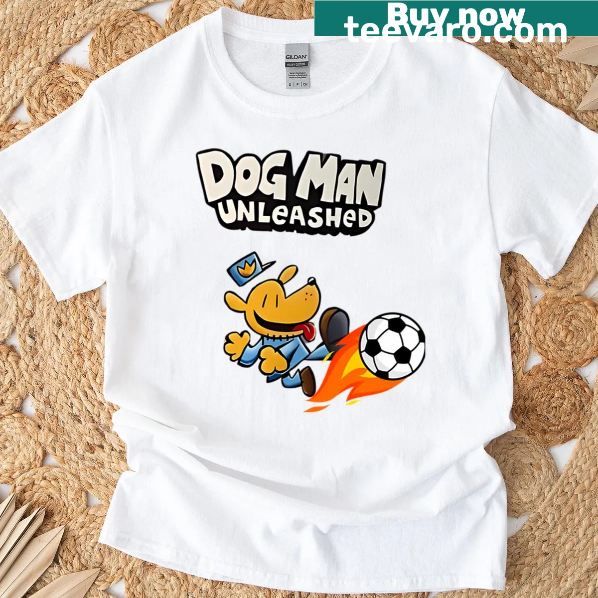 Whimsical Movie Kid T-shirt showcasing humorous animated film elements — on a men's t-shirt