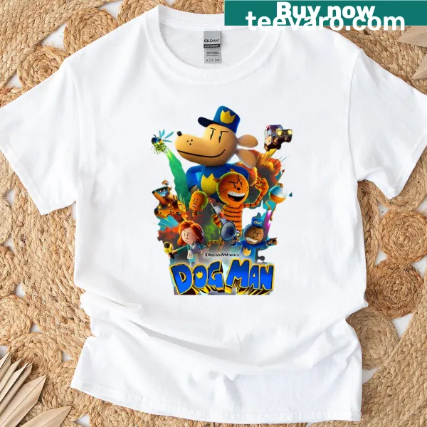 Funny animation-themed T-shirt for kids featuring a playful graphic