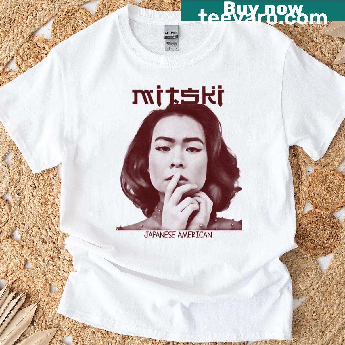 Retro t-shirt celebrating 80s music tour culture with classic motifs. — on a men's t-shirt