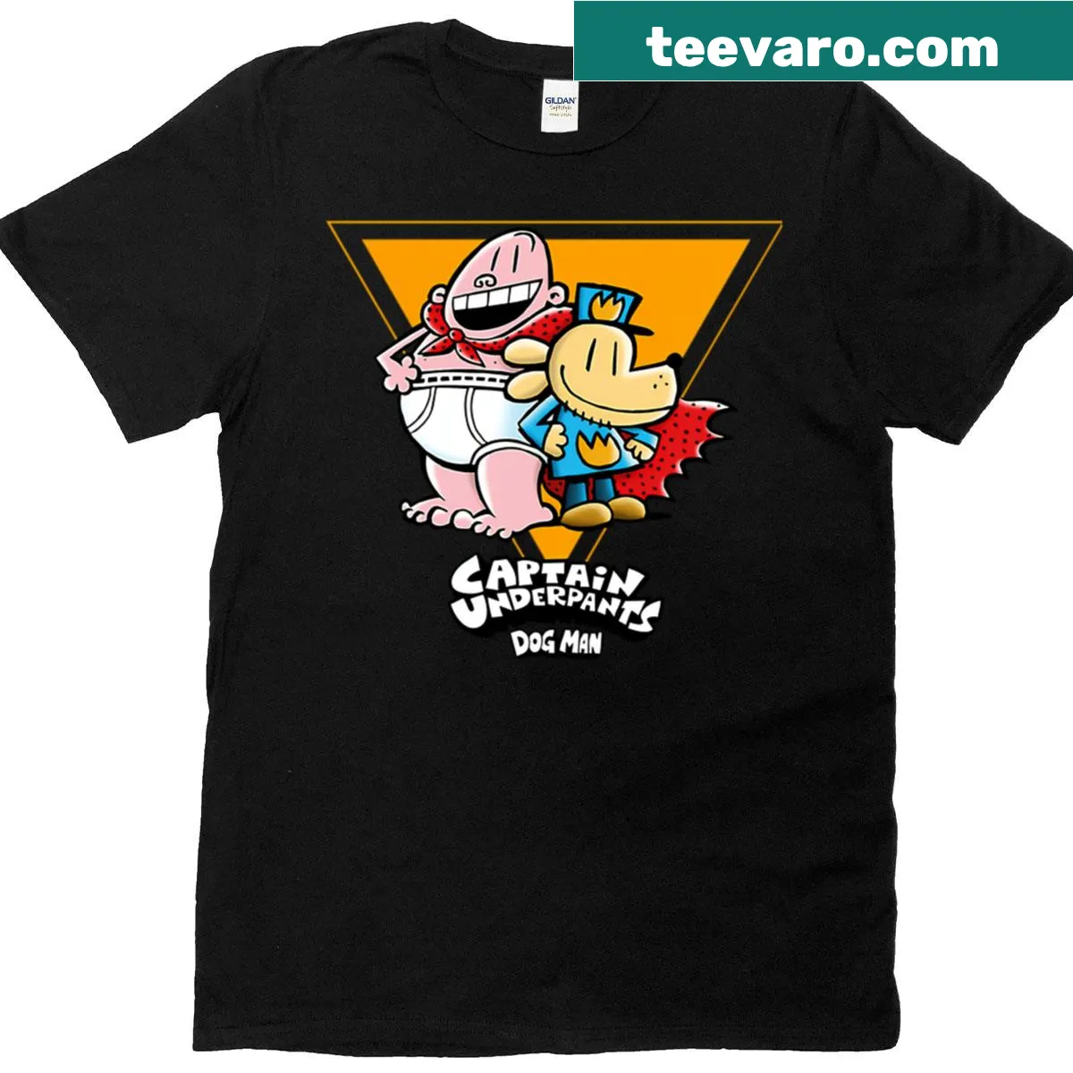 Retro comic strip design T-shirt with superhero theme — on a men's t-shirt
