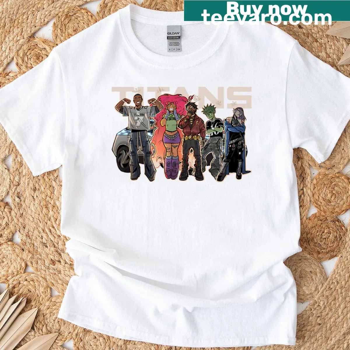 Inspirational superhero mom t-shirt with heartfelt design — on a men's t-shirt